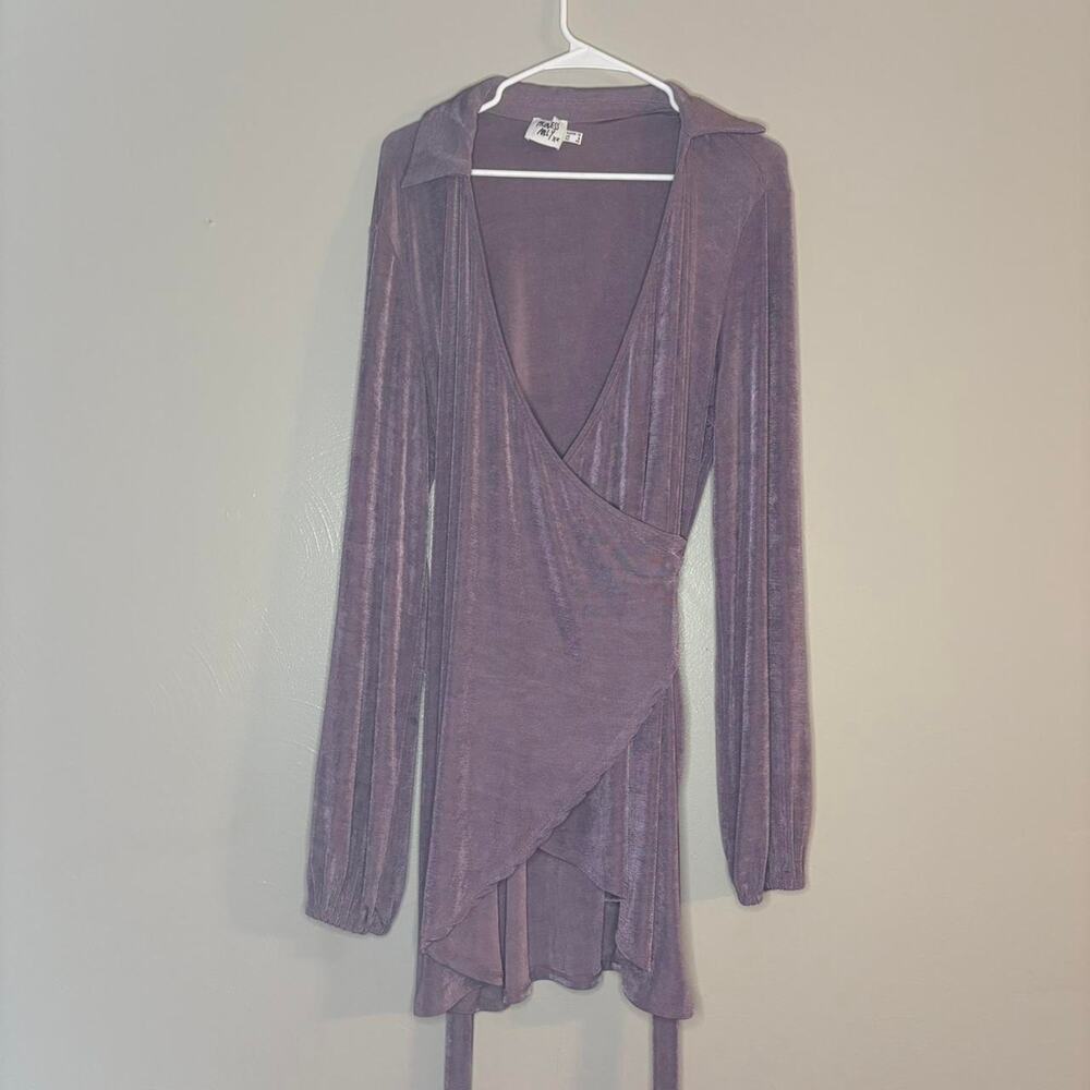 Princess polly wrap dress | Purple Dress |Y2k Fairy |Club